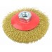 Box of 95mm x M14 Crimped Steel Flat Wire Cup Brushes